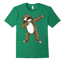 Sloth Dabbing T-Shirt Funny Animal Dab Dance Shirt Gifts Tee