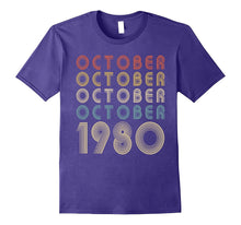 Retro Classic Vintage OCTOBER 1980 - 37th Gift 37 Years Old