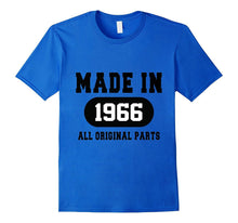 Men's Made in 1966 Funny T Shirt  Gift for 51 Year Old Man