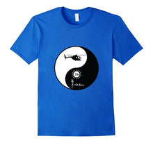 Helicopter Yin Yang T Shirt Fun Gift Idea