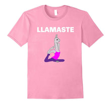 Funny Namaste Yoga Llama Llamaste T-Shirt