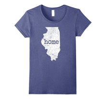 Distressed Illinois Home Shirt Illinois Shirt