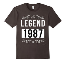 1987 Birthday Shirt Legend Since 1987 Born in 1987 Tee