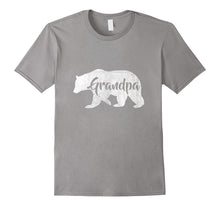 Men's Grandpa Bear T-Shirt Awesome Camping Gramps Tee