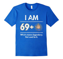 70th Birthday Shirt Funny 69 Plus 1 Sarcastic Birthday Gift