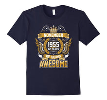 November 1955 62th Birthday 62 Years Old Gift T-Shirt