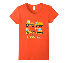 Boys' Constructions Diggers and Trucks T-Shirt for Toddlers