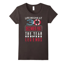 30th Birthday Born in December 1987 Year of Legends T-Shirt