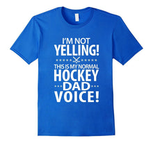 Mens Hockey Dad Tee Shirt - A Father's Day Gift for Hockey Dad