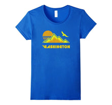 Retro Washington T-Shirt Distressed Hiking Tee