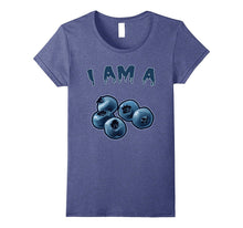 I Am a Blueberries Cute Emoji Halloween Tee Fruits Lovers