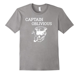 "Captain Oblivious" T-Shirt Step-Brother to Captain Obvious