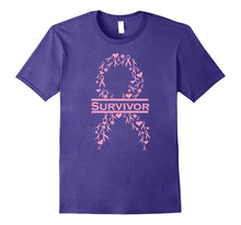 Breast Cancer Survivor Pink Ribbon Awareness T-Shirt