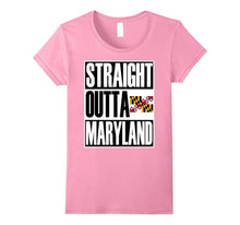 Storecastle: Straight Outta Maryland Gift Pride Flag T-Shirt