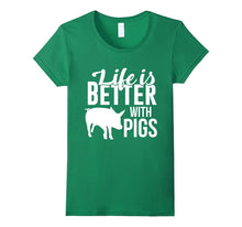 Cute Life Is Better With a Pig TShirt Love