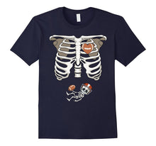 Maternity Skeleton T-Shirt Football Pregnant Shirt