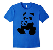 Jersey Tees Mama, Papa, Cub Bear T-Shirt (Cute Panda)