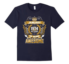 January 1974 44th Birthday 44 Years Old Gift T-Shirt
