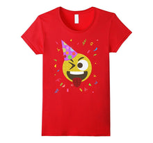 Silly Face Emoji Birthday Party Shirt - Glitter Emoji Shirt