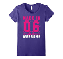 11th Birthday Gift T-Shirt Made in 06 Tee 11 Yrs Old Gift