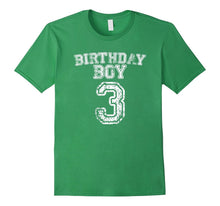 3rd Birthday Sports Jersey T Shirt - 3 Year Old Boy Tee