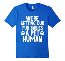Funny Maternity Shirt Fur Babies Cat Dog Pregnant Pet Human
