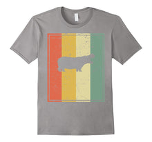 Hippo Silhouette Shirt - Retro Vintage Classic T-Shirt