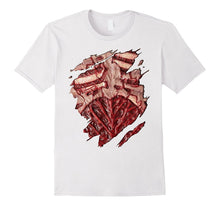 Scary Fresh Zombie Chest Halloween Costume T-Shirt