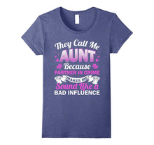 Aunt Bad Influence Funny Rocking the Aunt Life Aunt Team