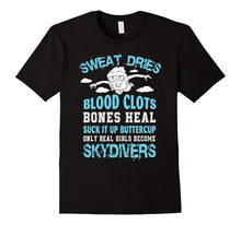 Only Real Girls Become Skydiver Shirt, Skydiving Shirt