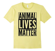 ANIMAL LIVES MATTER Fun Cool Zoo Lover T-Shirt Gift