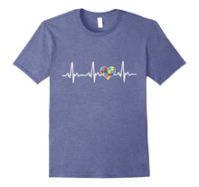 Heartbeat Love Autism Shirt