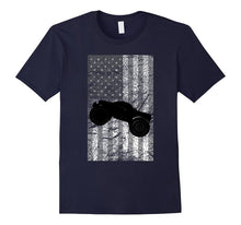4th of July Vintage American Flag Monster Truck T Shirts