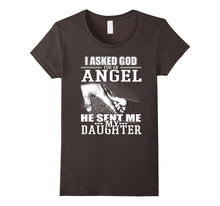 Funny Shirt Fathers Day Gifts From Daughter T Shirt Angel