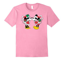 Disney Mickey and Minnie Holiday Kiss Tshirt