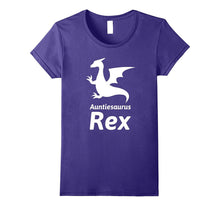 Auntiesaurus Rex Funny Gift for Aunts Dinosaur Shirt