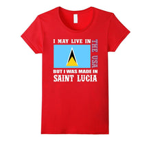 SAINT LUCIA Proud Flag Gift Tee