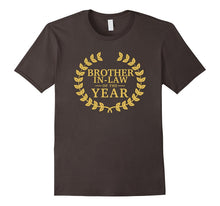 Brother-In-Law of the Year T Shirt - Greatest Ever Award Day