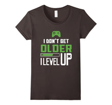 I Don't Get Older I Level Up Gamer Novelty Gaming T-Shirt