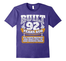 Funny 92nd Birthday Shirt B-Day Gift Saying Age 92 Year Joke