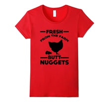 Funny Fresh From the Farm Butt Nuggets T-Shirt Chicken Zoo