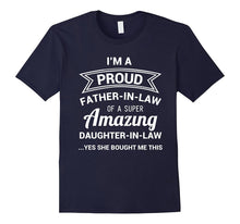 Funny Proud Father in Law Shirt Dad Fathers Day Gift Ideas