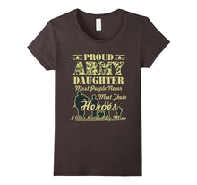 Proud Army Daughter T-Shirt Memorial Day Tshirt