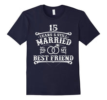 15th Wedding Anniversary T-Shirt for Husband/Wife