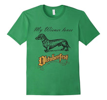 My Wiener Loves Oktoberfest Dachshund Wiener Dog Shirt