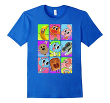 CN Amazing World of Gumball Cast Pictures Graphic T-Shirt
