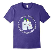 6 Years Together 6th Wedding Anniversary Gift Cute T-Shirt
