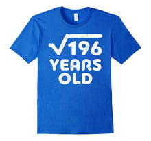 Square Root of 196 Years Old T-Shirt Cool 14th Birthday Gift