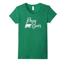 Papa Bear T-Shirt, Men's Awesome Camping Fathers Tee