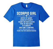 Scorpio Girl Shirt Hated by Many Loved by Plenty T-Shirt